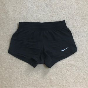black nike shorts